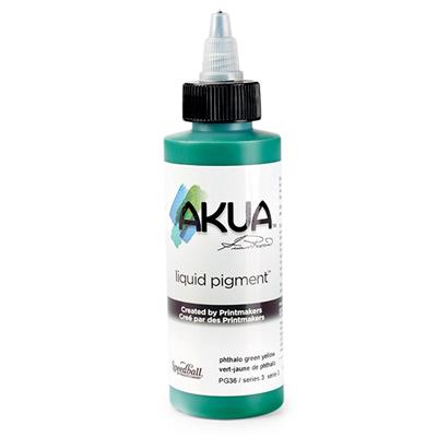 Speedball Akua Liquid Pigment Phthalo Green Yellow (4oz)