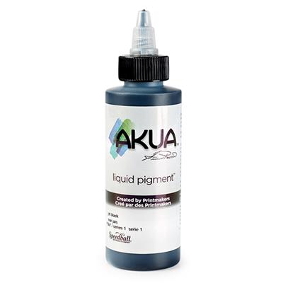 Speedball Akua Liquid Pigment Jet Black (4oz)