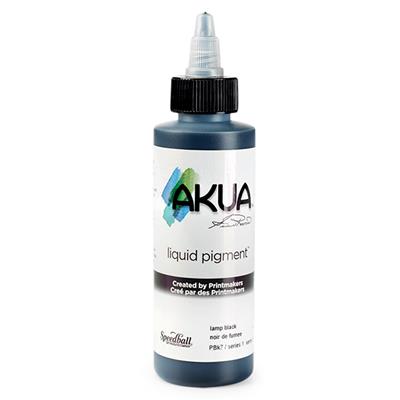 Speedball Akua Liquid Pigment Lamp Black (4oz)