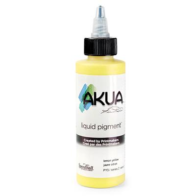 Speedball Akua Liquid Pigment Lemon Yellow (4oz)