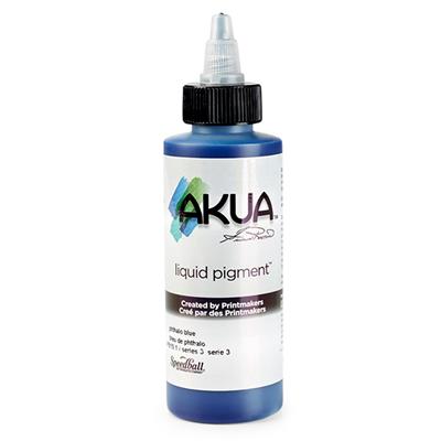 Speedball Akua Liquid Pigment Phthalo Blue (4oz)