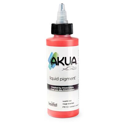 Speedball Akua Liquid Pigment Scarlet Red (4oz)