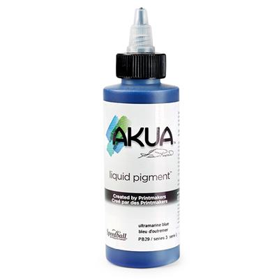 Speedball Akua Liquid Pigment Ultramarine Blue (4oz)