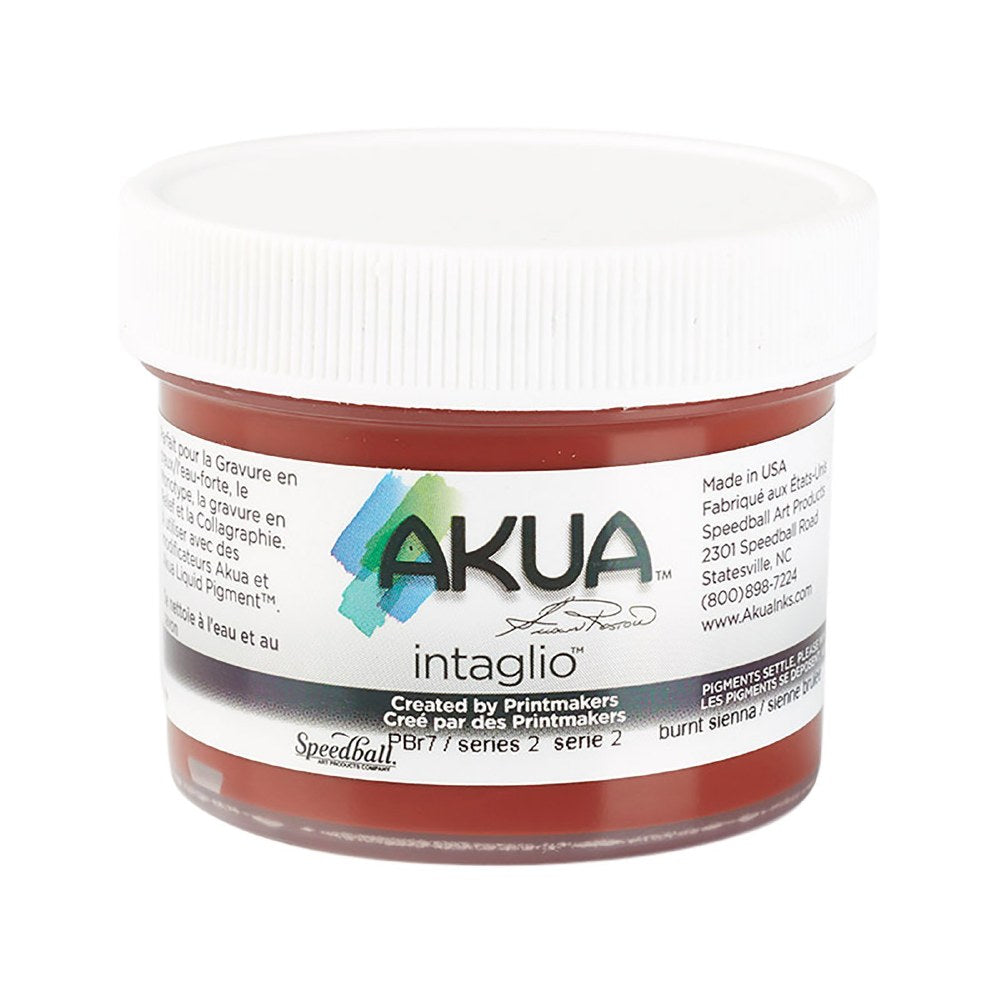 Speedball Akua Intaglio Burnt Sienna (2oz)