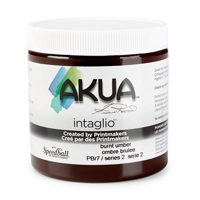 Speedball Akua Intaglio Burnt Umber (8oz)