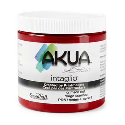 Speedball Akua Intaglio Crimson Red (8oz)