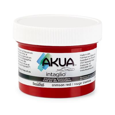 Speedball Akua Intaglio Crimson Red (2oz)