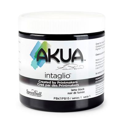 Speedball Akua Intaglio Lamp Black (8oz)