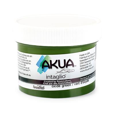 Speedball Akua Intaglio Oxide Green (2oz)