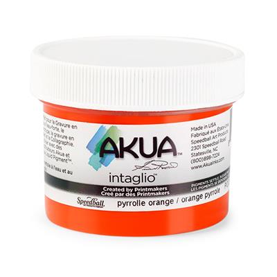 Speedball Akua Intaglio Pyrrole Orange (2oz)