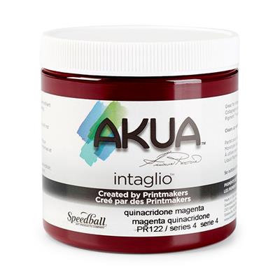 Speedball Akua Intaglio Quinacridone Magenta (8oz)