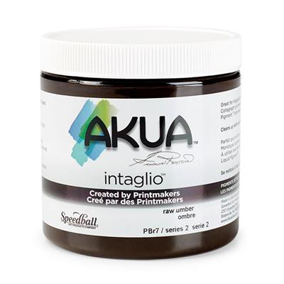 Speedball Akua Intaglio Raw Umber (8oz)