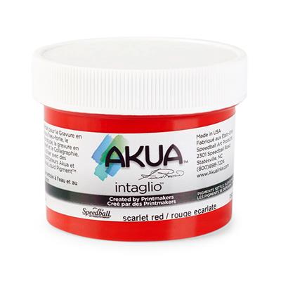 Speedball Akua Intaglio Scarlet Red (2oz)