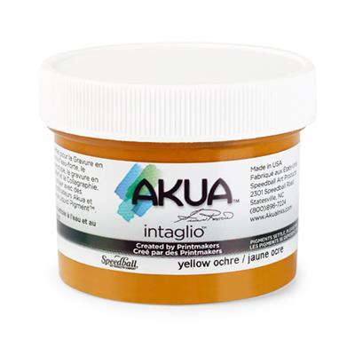 Speedball Akua Intaglio Yellow Ochre (2oz)