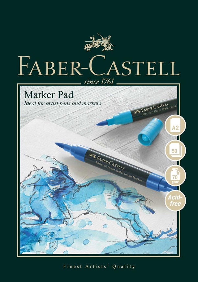 faber-castell a2 marker pad