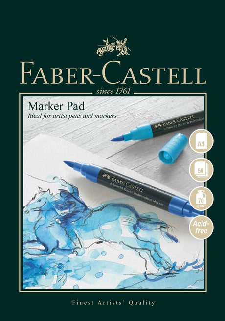 faber-castell a4 marker pad