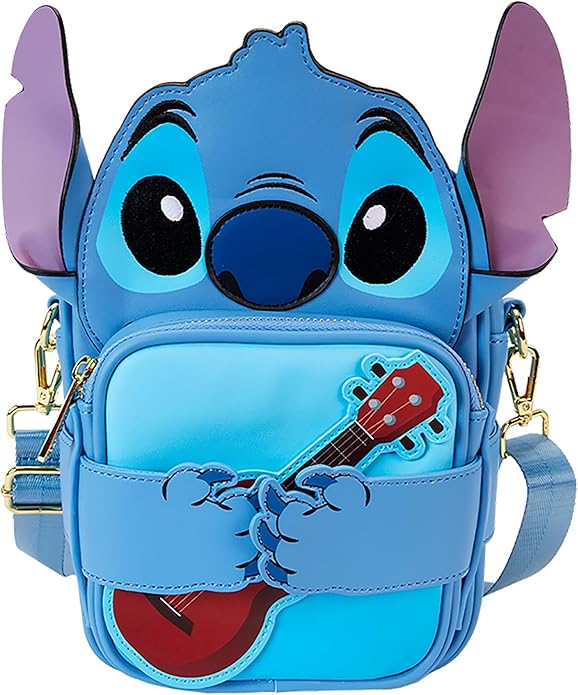 LoungeFly Disney Stitch Camping Cuties Crossbuddies Bag