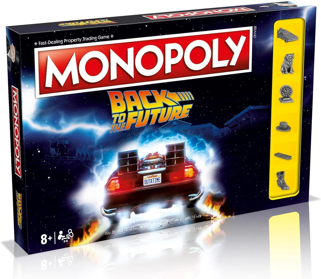 Winning Moves Monopoly Back to the Future Game