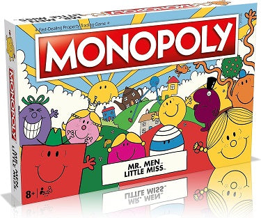 Winning Moves Monopoly Mr Men & Little Miss Board Game