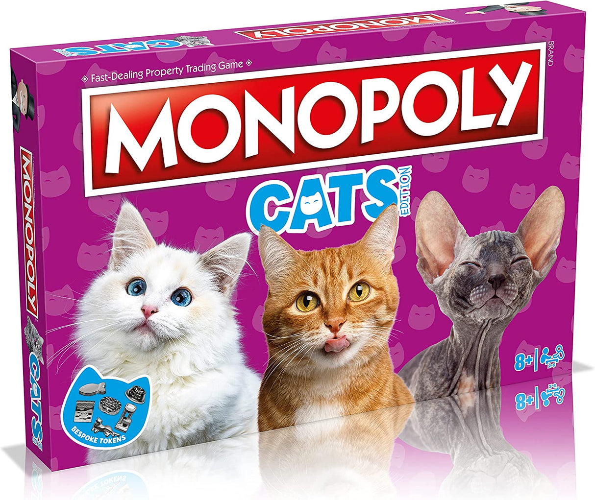 Winning Moves Monopoly Cats Board Game