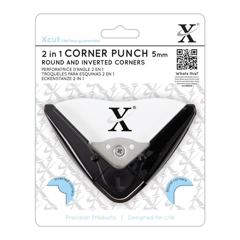 Xcut 2-in-1 5mm Corner Punch