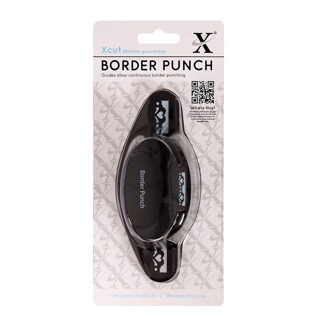 Xcut 4cm Border Punch - Hearts