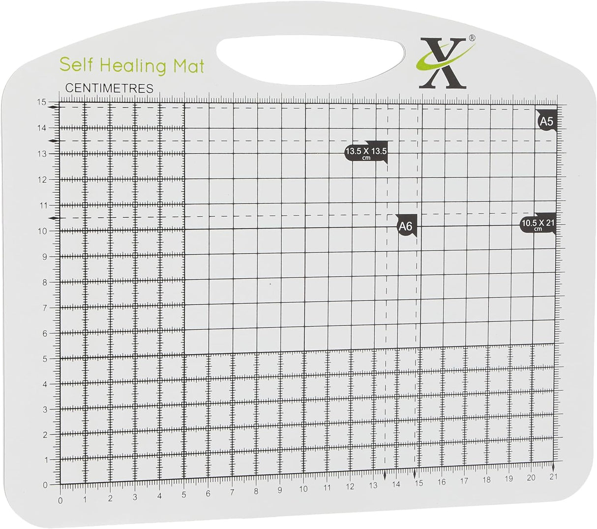 Xcut A5 Self Healing Duo Cutting Mat - Black & White