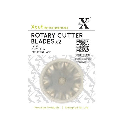 Xcut Replacement Blades for 45cm Rotary Cutter (2pk)