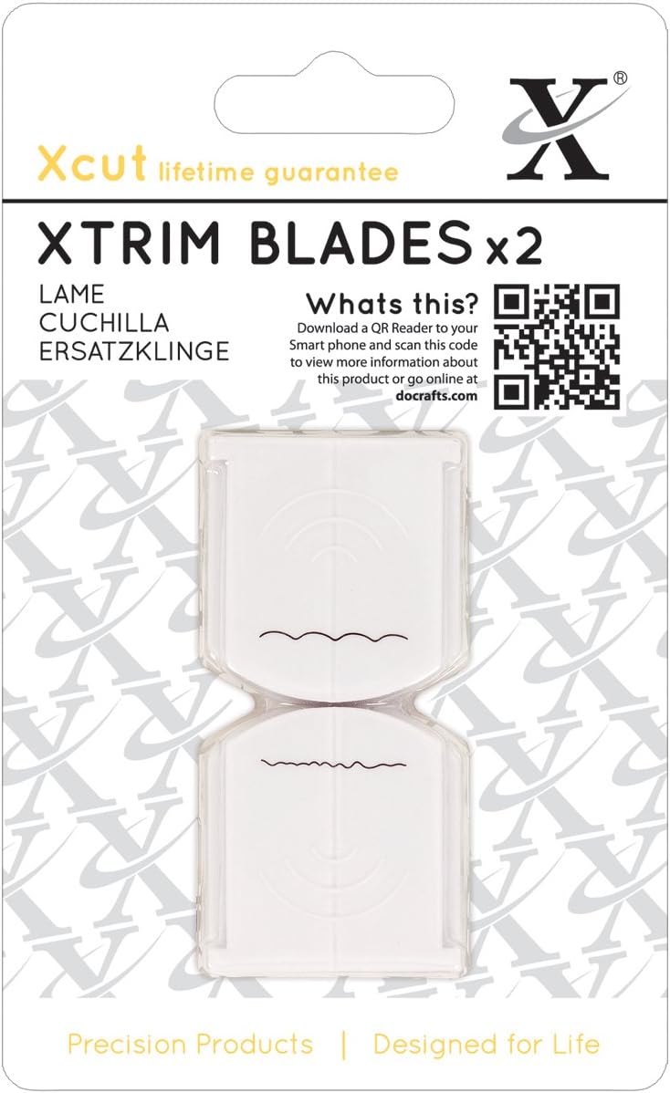 Xcut 13" Replacement Blades for Xtrim - Deckle & Scallop (2pk)