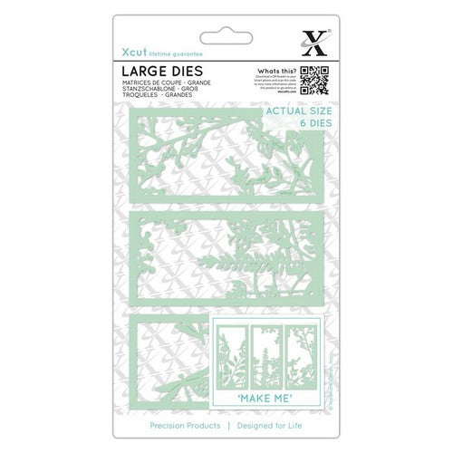 Xcut Large Dies - Floral Panels