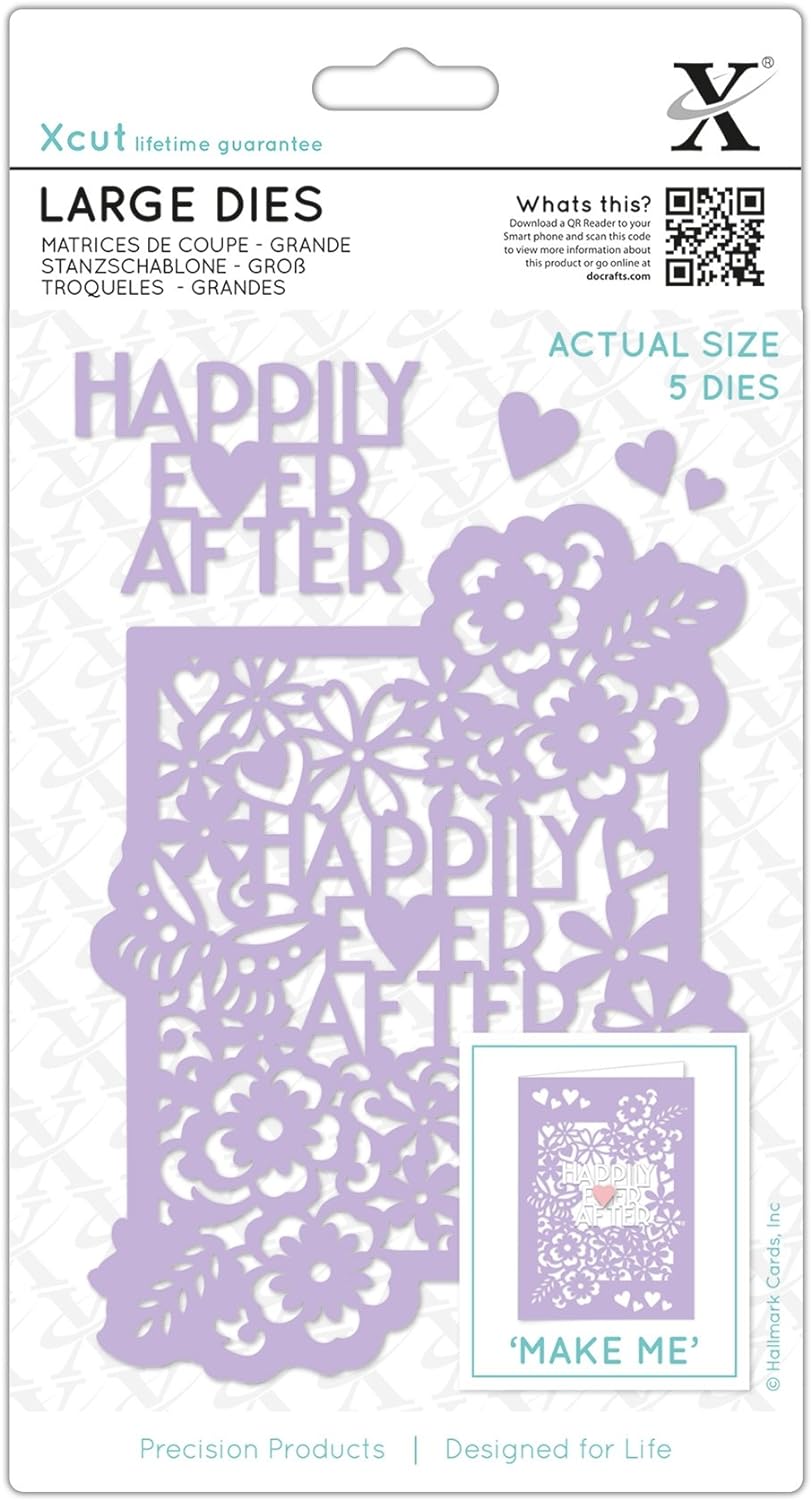 Xcut Large Dies - Happily Ever After