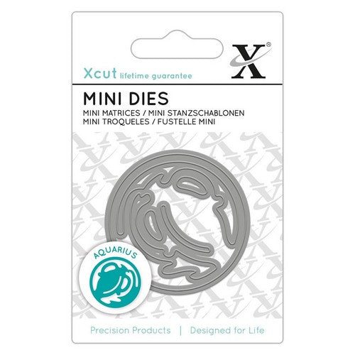 Xcut Mini Dies - Zodiac Sign - Aquarius