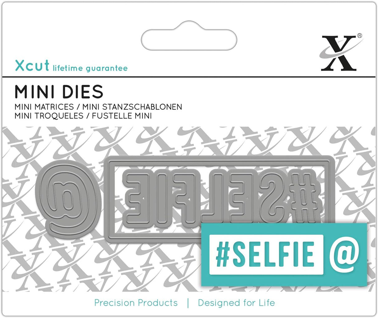 Xcut Mini Sentiment Dies - # Selfie