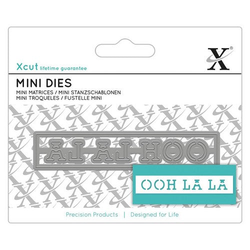 Xcut Mini Sentiment Dies - Oh La La