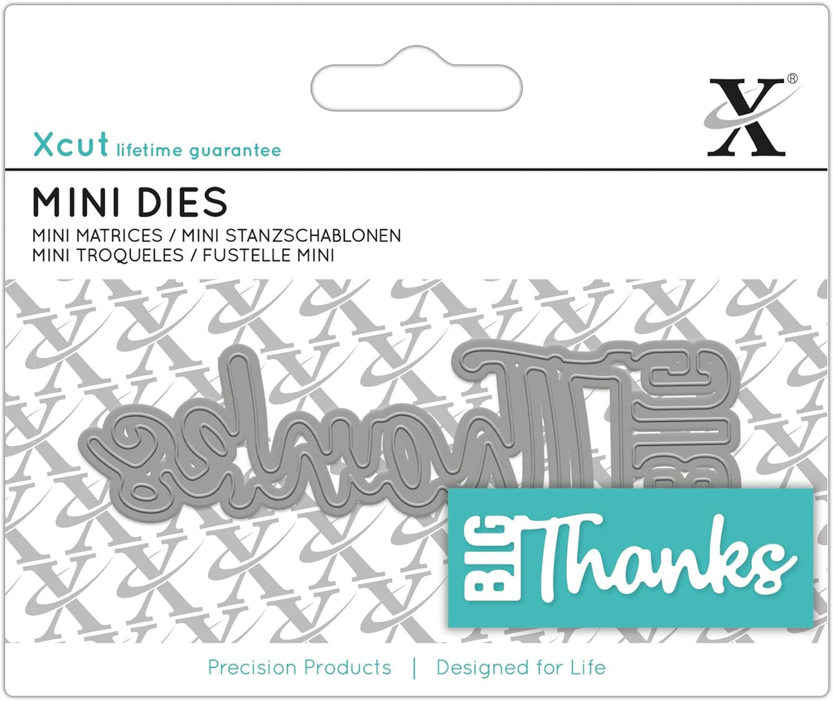 Xcut Mini Sentiment Dies - Big Thanks