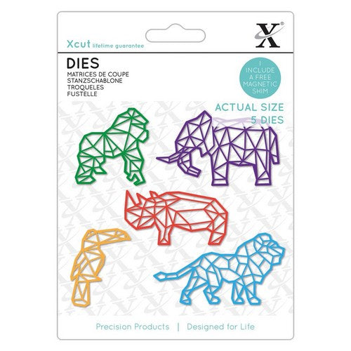 Xcut Dies - Geometric Tropical Animals