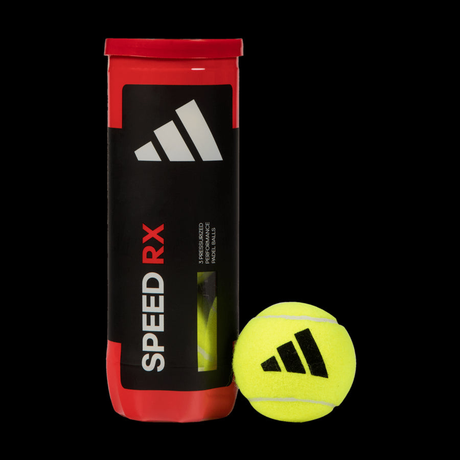 Adidas Speed RX Padel Balls Yellow in Tin (3pk)