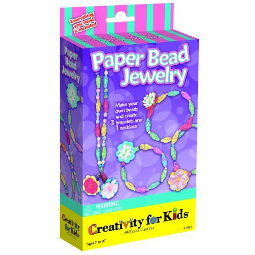Creativity for Kids Mini Kit Paper Bead Jewellery