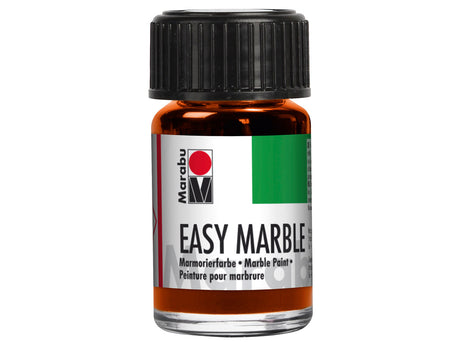 marabu easy marble paint orange