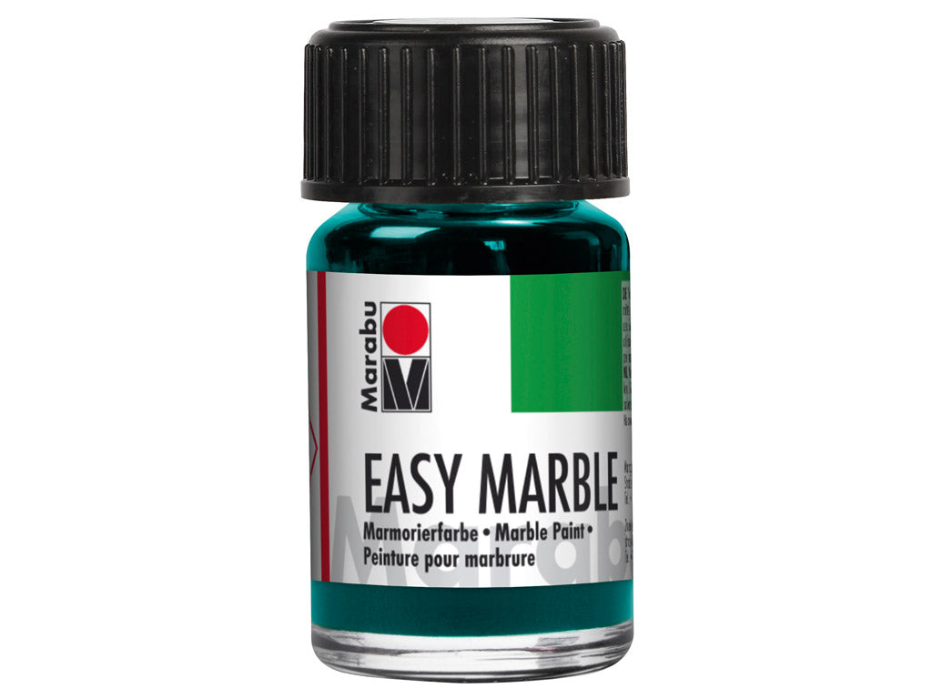 marabu easy marble paint aqua green